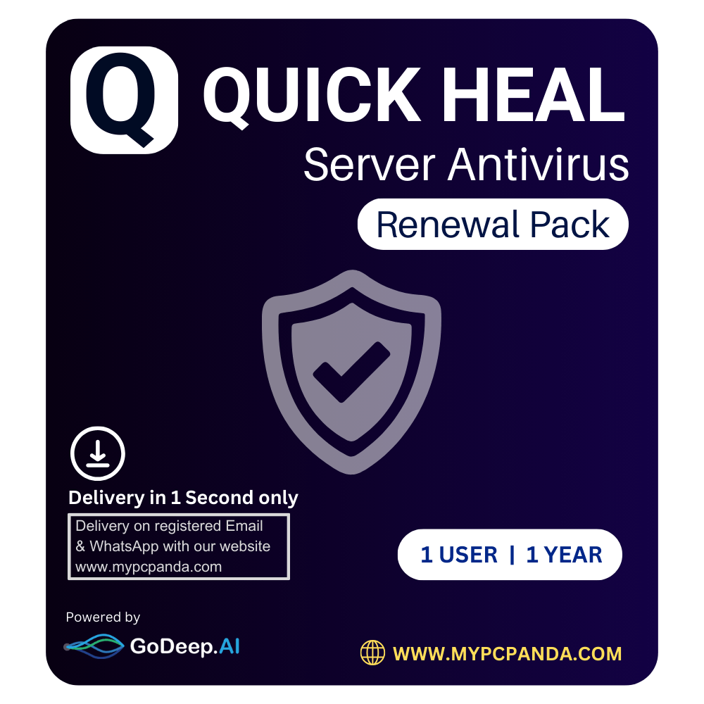 1708168457.Quick Heal Antivirus Server Edition 1 User 1 Year Renewal key-my pc panda